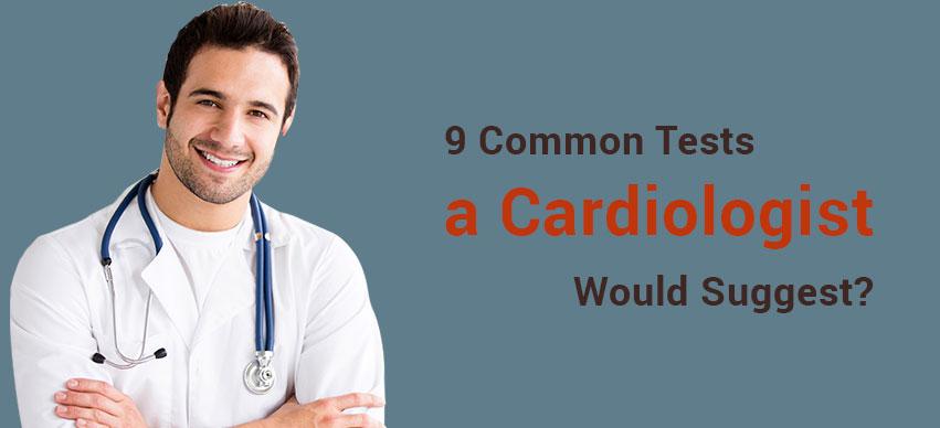 common cardiology tests for heart conditions