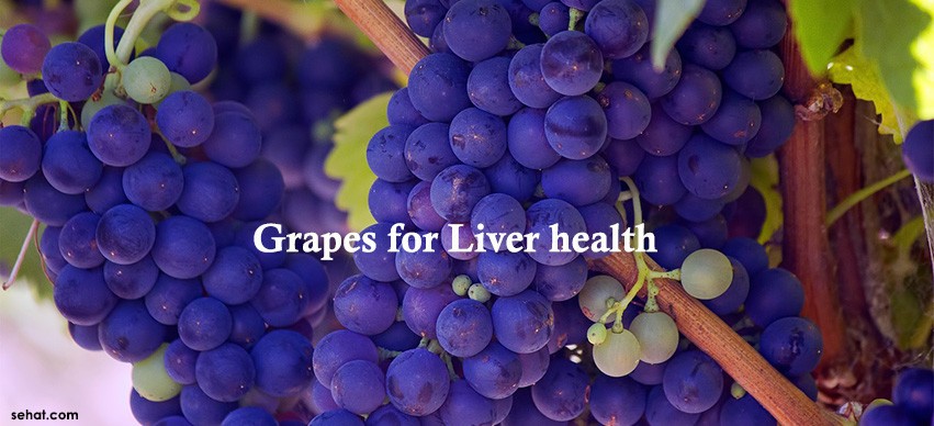 Grapes for liver health