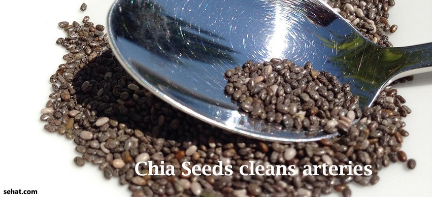 Chia Seeds cleans arteries