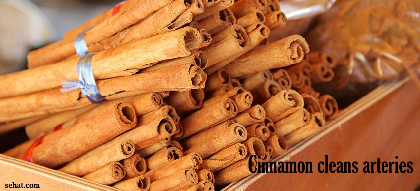 Cinnamon cleans arteries