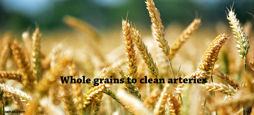 whole grains to clean arteries