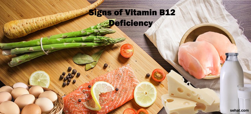 signs of vitamin B-12 deficiency