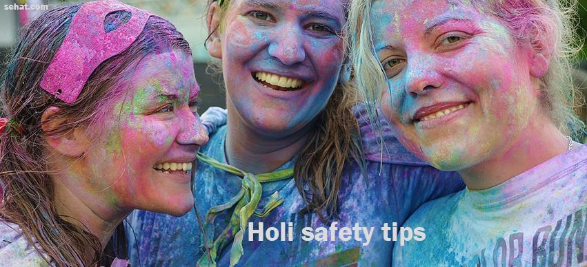 holi safety tips