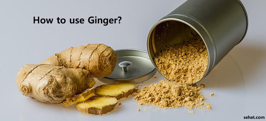 how to use ginger