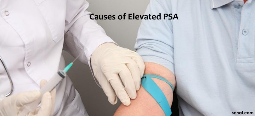 Causes of elevated PSA