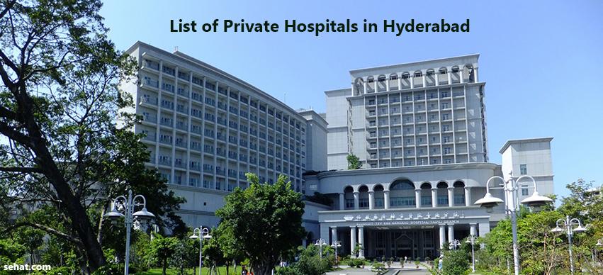 list of private hospitals in Hyderabad