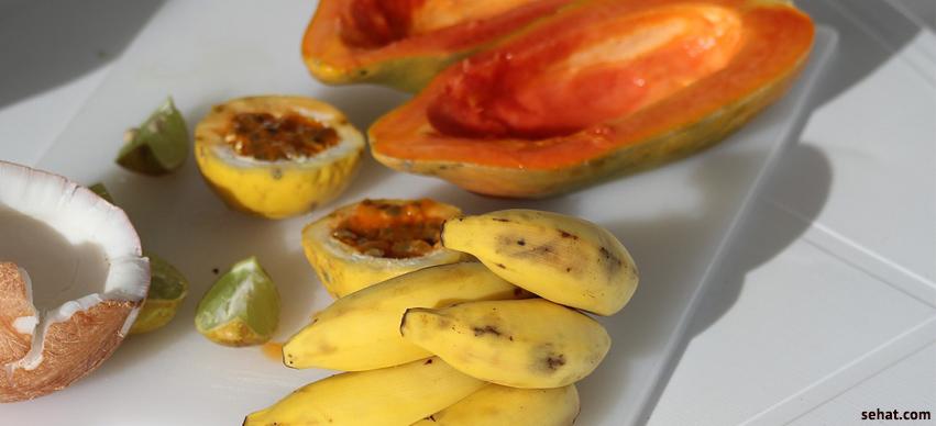 papaya and banana, winter skin care