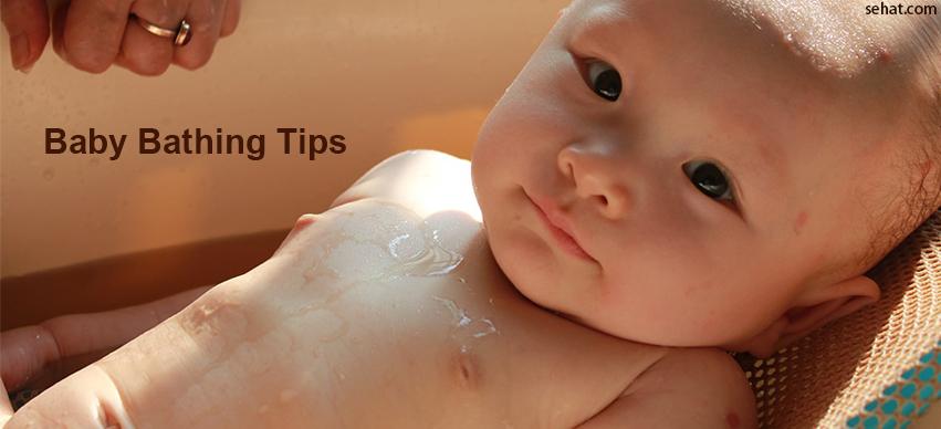 Baby bathing tips