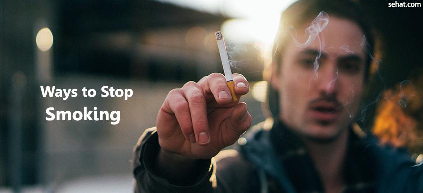 Ways to Stop Smoking