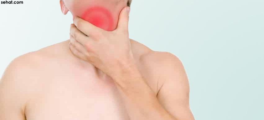 common causes for sore throat and neck pain