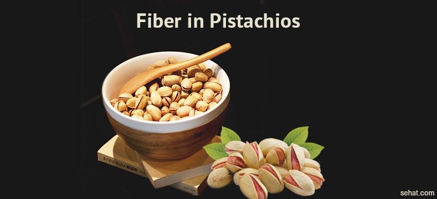 Fiber in pistachios