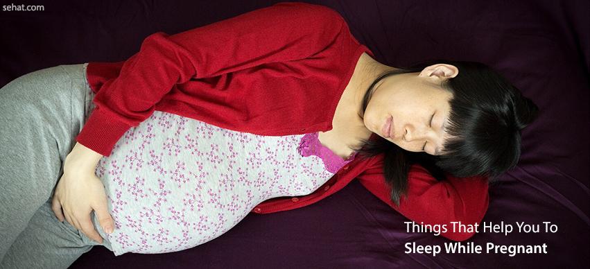 Things to help you sleep while pregnant