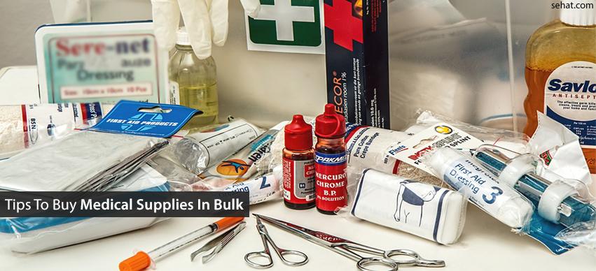 Tips to buy medical supplies in bulk