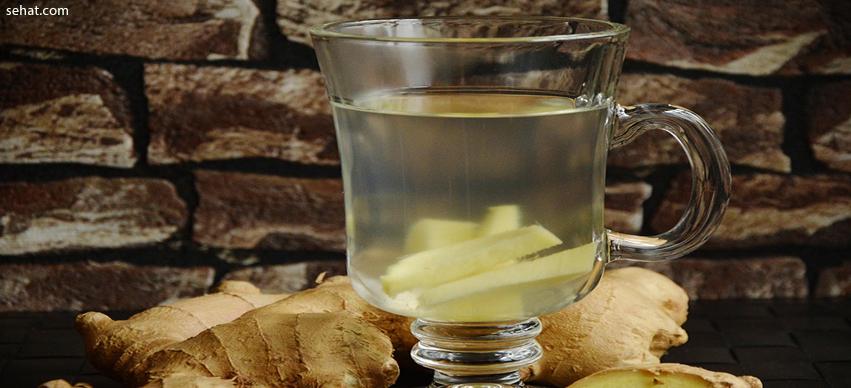 Ginger and lemon water - Fat burning drink at home