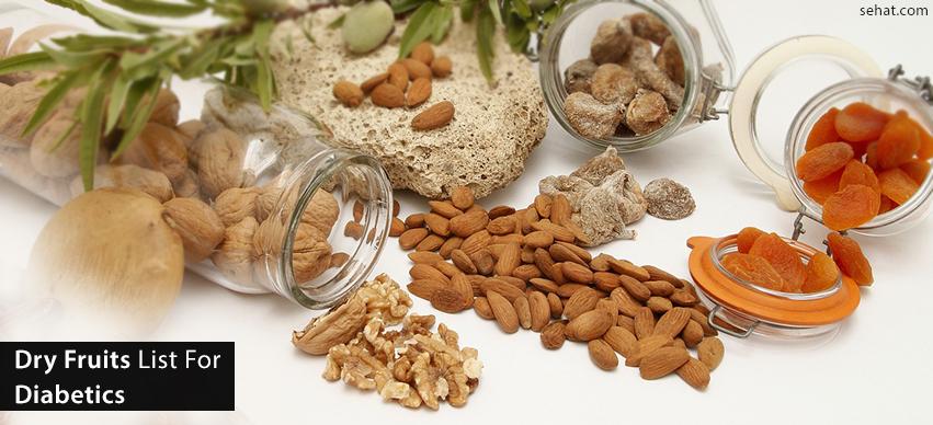 Dry fruits list for diabetics