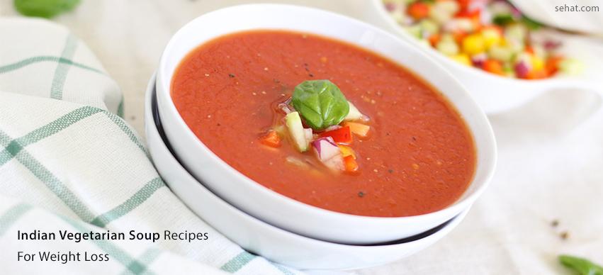 Indian vegetarian soup recipes for weight loss