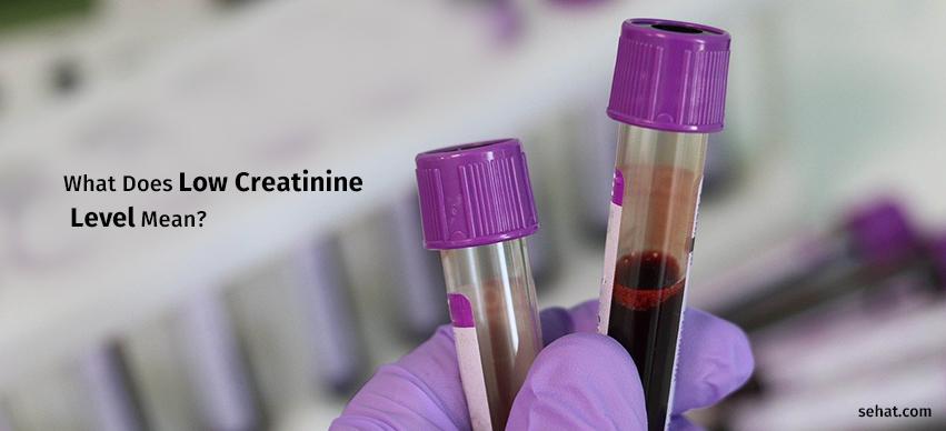 Low Creatinine Levels