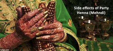 Side Efects of Party Henna (Mehndi)
