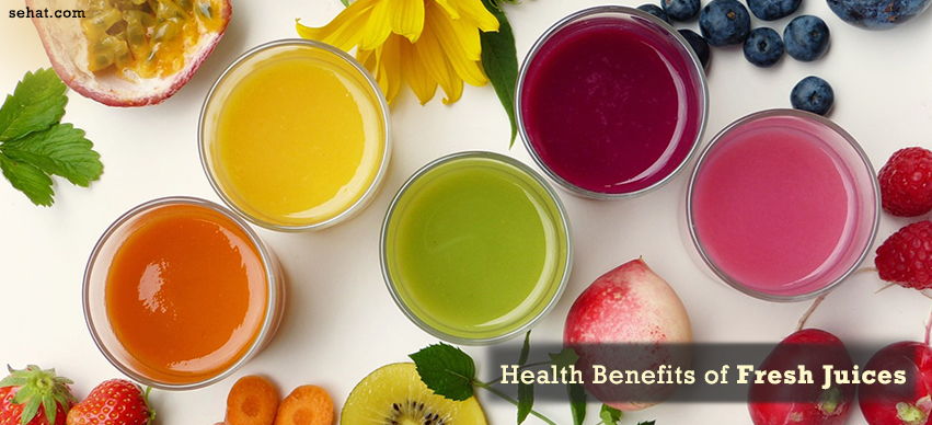 Health Benefits of Fresh Juices