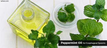 Peppermint Oil For Esophageal Spasms